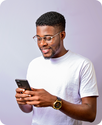 Homme avec téléphone